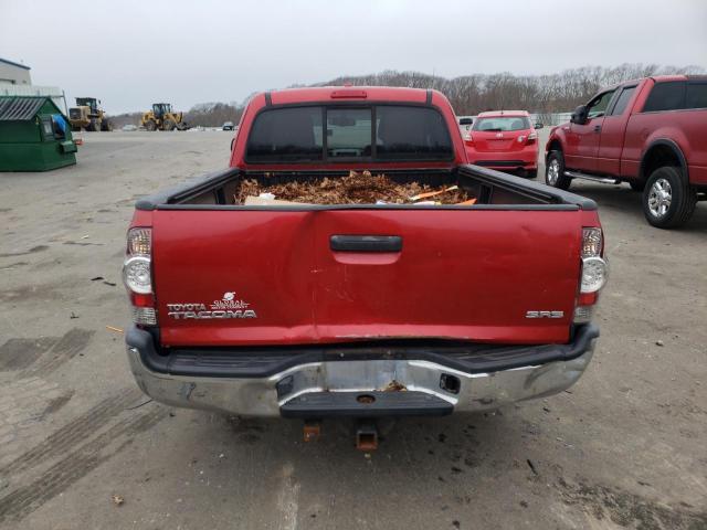 5TETX22N39Z653898 - 2009 TOYOTA TACOMA ACCESS CAB წითელი ფოტო 6