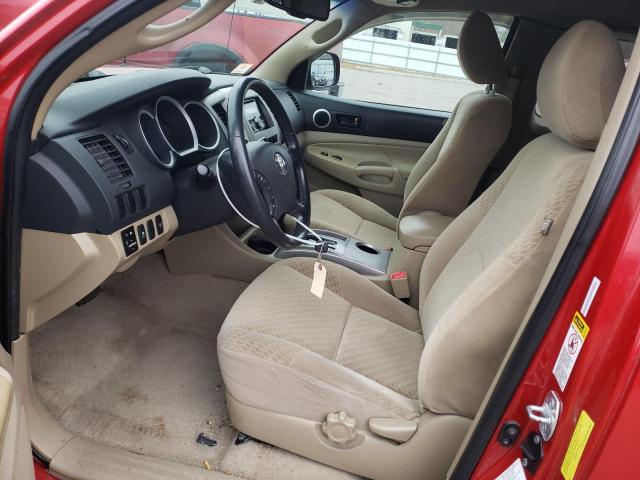 5TETX22N39Z653898 - 2009 TOYOTA TACOMA ACCESS CAB წითელი ფოტო 7