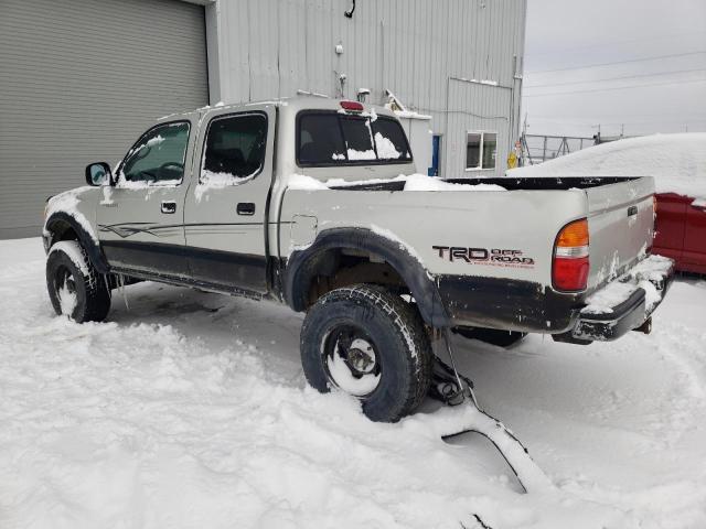5TEHN72N52Z023850 - 2002 TOYOTA TACOMA DOUBLE CAB 银色 照片 2