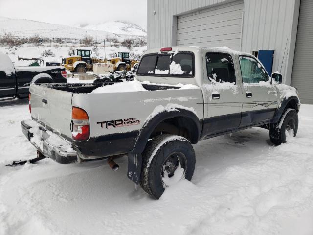 5TEHN72N52Z023850 - 2002 TOYOTA TACOMA DOUBLE CAB 银色 照片 3