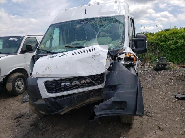 3C6LRVDG2ME578757 - 2021 RAM PROMASTER 2500 HIGH WHITE photo 9