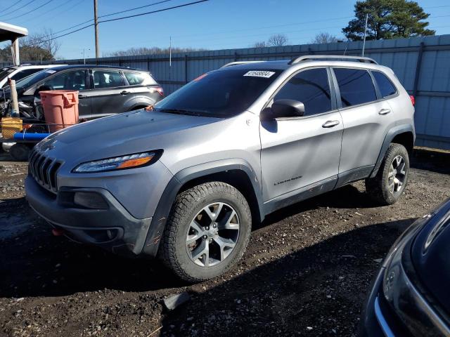 1C4PJMBS3FW572249 - 2015 JEEP CHEROKEE TRAILHAWK GRAY photo 1