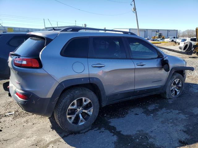 1C4PJMBS3FW572249 - 2015 JEEP CHEROKEE TRAILHAWK GRAY photo 3