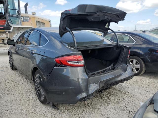 3FA6P0RU6JR274869 - 2018 FORD FUSION GRAY photo 2