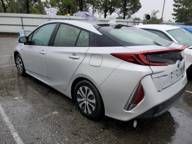 JTDKAMFP0M3187486 - 2021 TOYOTA PRIUS PRIM LE SILVER photo 2