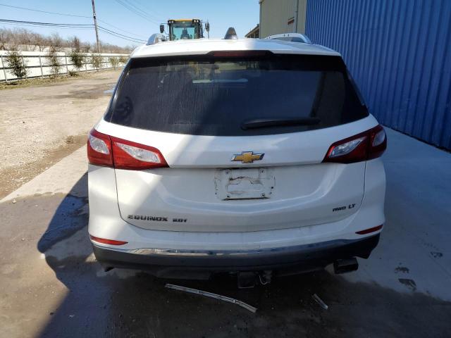 2GNAXTEX6J6311665 - 2018 CHEVROLET EQUINOX LT WHITE photo 6