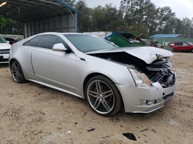 1G6DJ1ED8B0117878 - 2011 CADILLAC CTS PERFORMANCE COLLECTION SILVER photo 4