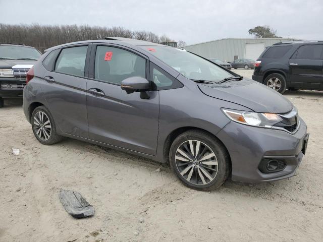 3HGGK5H05KM721331 - 2019 HONDA FIT EXL GRAY photo 4