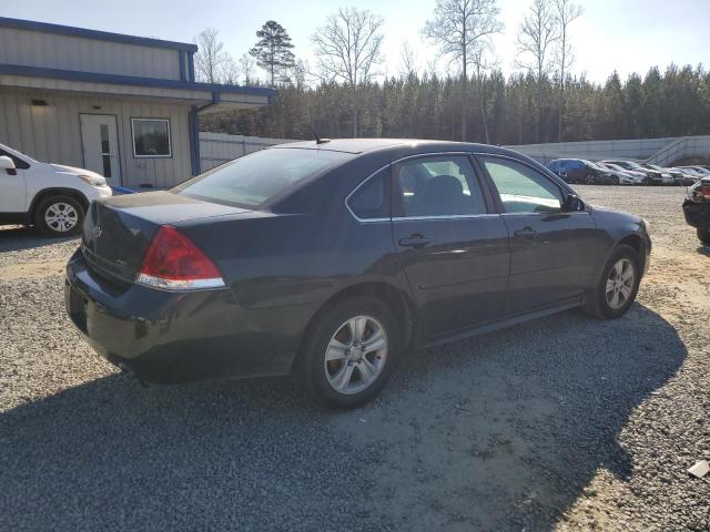 2G1WF5E34D1216994 - 2013 CHEVROLET IMPALA LS BLACK photo 3