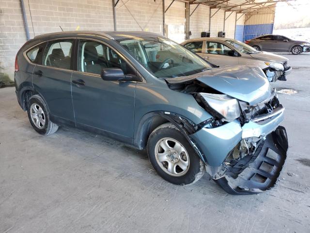 5J6RM4H31EL096223 - 2014 HONDA CR-V LX BLUE photo 4