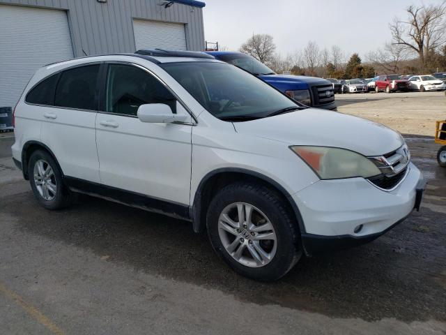 5J6RE4H72AL054167 - 2010 HONDA CR-V EXL WHITE photo 4