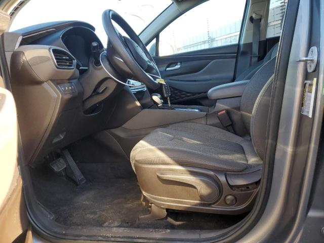 5NMS23AD8KH091074 - 2019 HYUNDAI SANTA FE SE SILVER photo 7