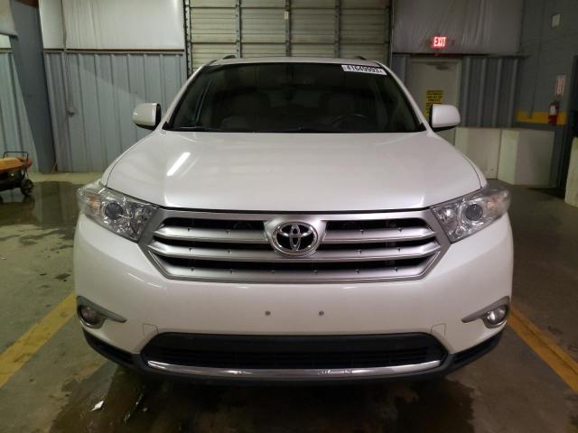5TDZA3EH8CS021233 - 2012 TOYOTA HIGHLANDER BASE أبيض صورة 5