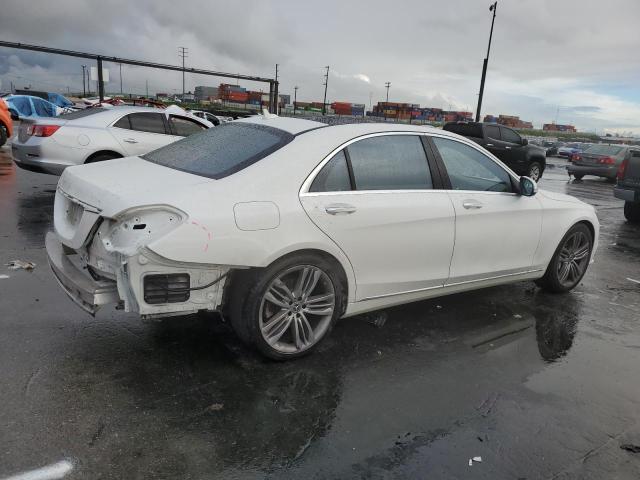 WDDUG8DB2KA454082 - 2019 MERCEDES-BENZ S 560 WHITE photo 3