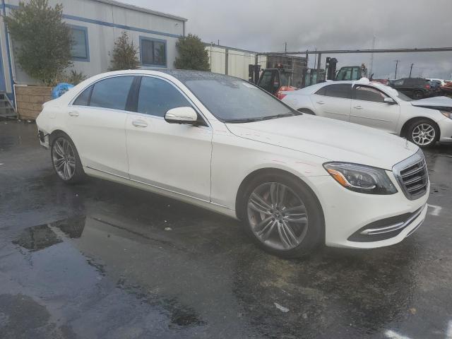 WDDUG8DB2KA454082 - 2019 MERCEDES-BENZ S 560 WHITE photo 4