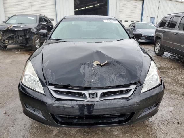 1HGCM82667A000169 - 2007 HONDA ACCORD EX Czarny zdjęcie 5