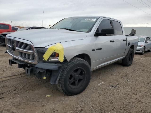 1D7RB1CT0AS144849 - 2010 DODGE RAM 1500 SILVER photo 1