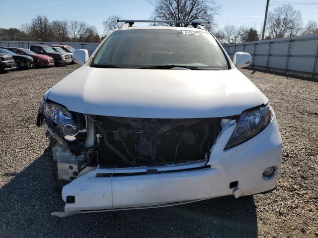 JTJBC1BA0A2403006 - 2010 LEXUS RX 450 WHITE photo 5