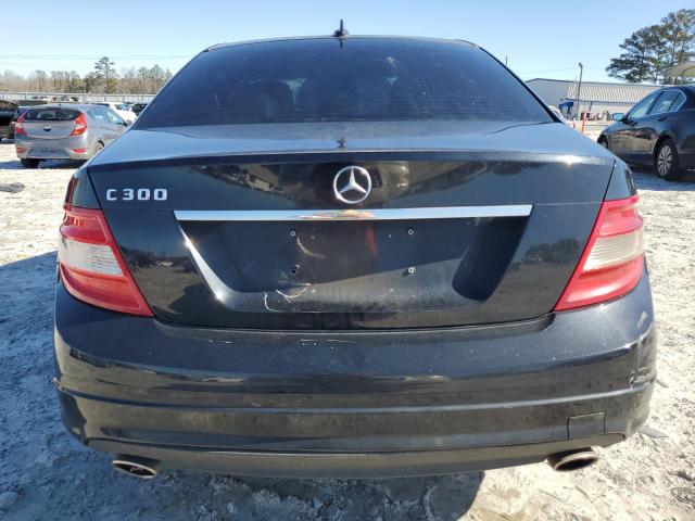 WDDGF54X98R036378 - 2008 MERCEDES-BENZ C 300 BLACK photo 6