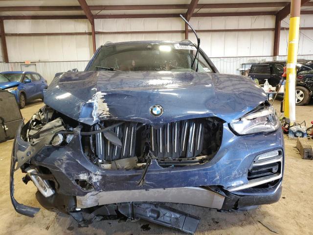 5UXCR6C51KLL04922 - 2019 BMW X5 XDRIVE40I BLUE photo 5