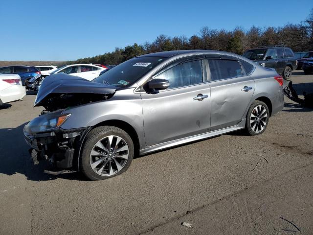 3N1AB7AP1GY280596 - 2016 NISSAN SENTRA S GRAY photo 1