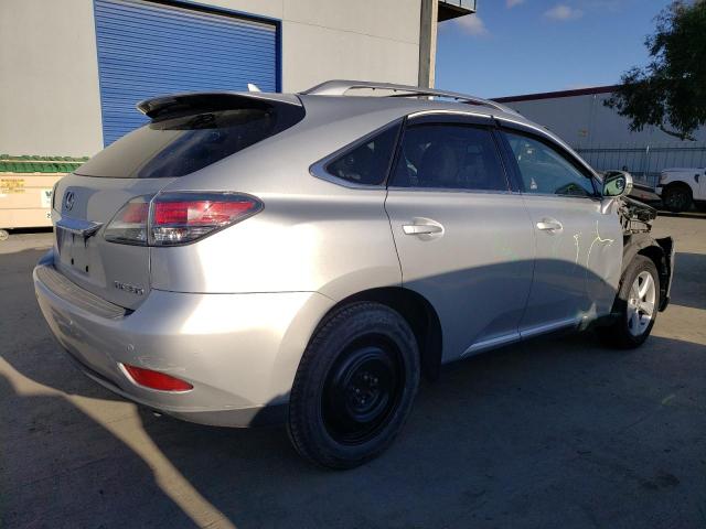 JTJZK1BA6D2006938 - 2013 LEXUS RX 350 SILVER photo 3