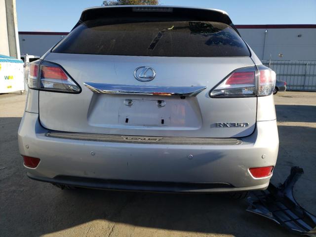 JTJZK1BA6D2006938 - 2013 LEXUS RX 350 SILVER photo 6