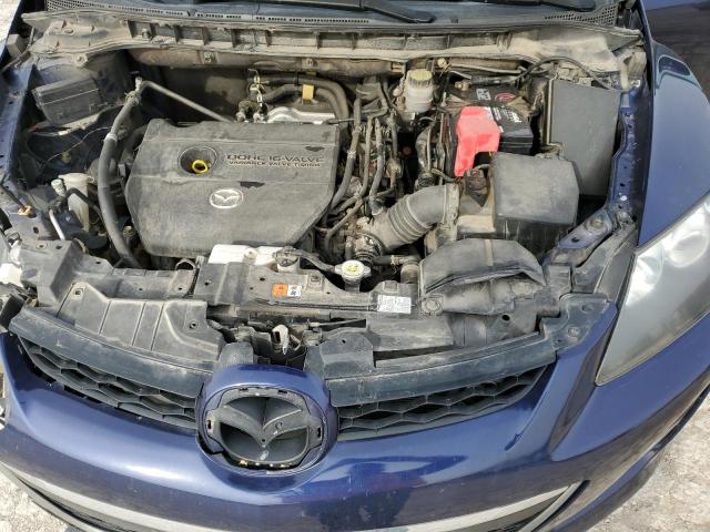 JM3ER2B50B0378085 - 2011 MAZDA CX-7 BLUE photo 12