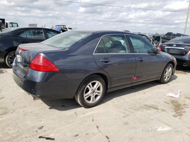 1HGCM56367A217199 - 2007 HONDA ACCORD SE GRAY photo 3