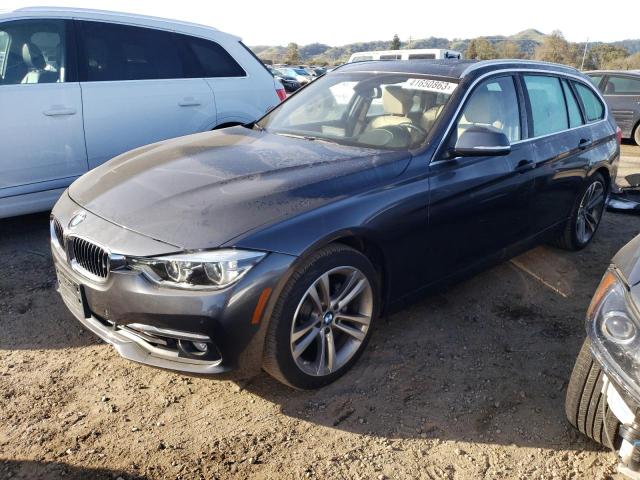 WBA8J1C53JA379582 - 2018 BMW 328 D XDRIVE GRAY photo 1