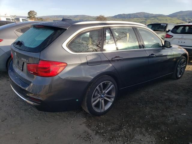 WBA8J1C53JA379582 - 2018 BMW 328 D XDRIVE GRAY photo 3