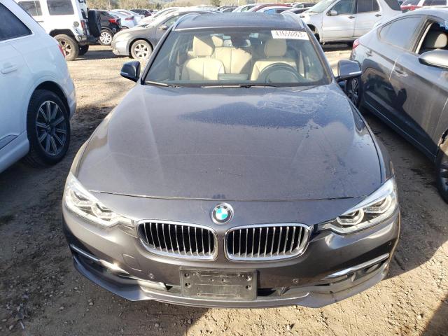 WBA8J1C53JA379582 - 2018 BMW 328 D XDRIVE GRAY photo 5