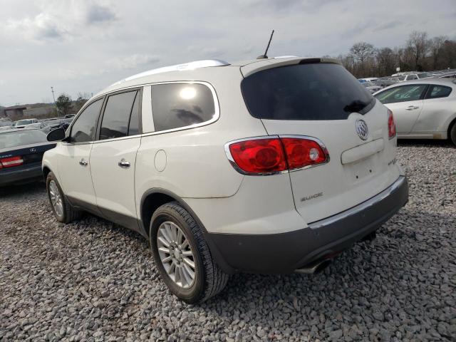 5GAEV23D89J170567 - 2009 BUICK ENCLAVE CXL WHITE photo 2