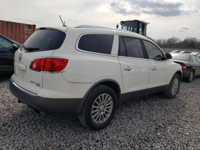 5GAEV23D89J170567 - 2009 BUICK ENCLAVE CXL WHITE photo 3