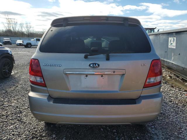 KNDJD733765623733 - 2006 KIA SORENTO EX GOLD photo 6