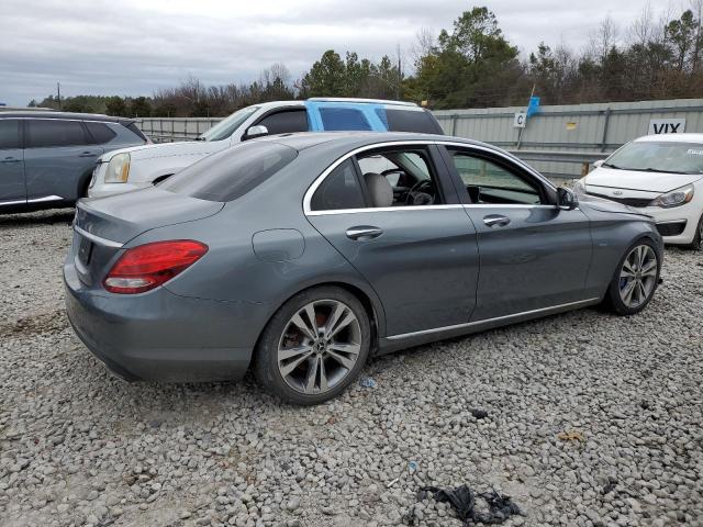 55SWF4HB2HU219866 - 2017 MERCEDES-BENZ C 350E GRAY photo 3