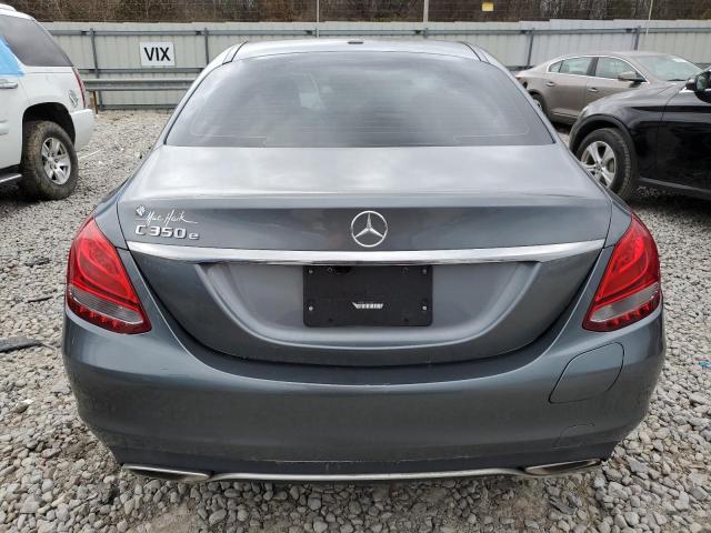 55SWF4HB2HU219866 - 2017 MERCEDES-BENZ C 350E GRAY photo 6