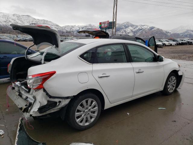 3N1AB7AP6HY336243 - 2017 NISSAN SENTRA S WHITE photo 3