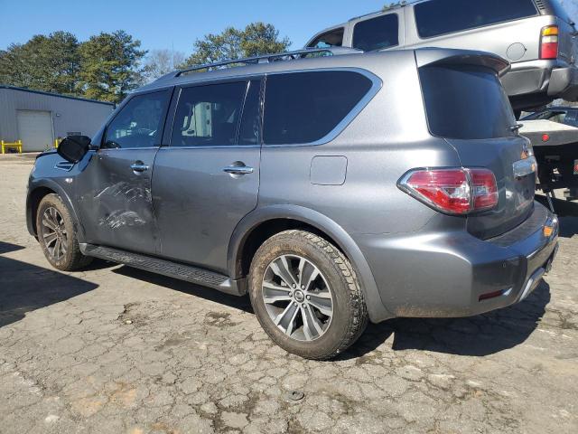 JN8AY2NDXKX010148 - 2019 NISSAN ARMADA SV GRAY photo 2