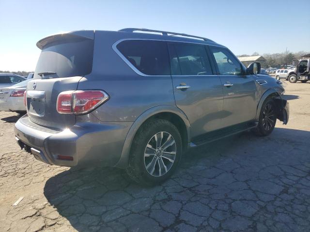 JN8AY2NDXKX010148 - 2019 NISSAN ARMADA SV GRAY photo 3