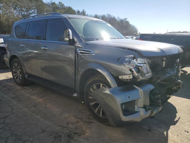 JN8AY2NDXKX010148 - 2019 NISSAN ARMADA SV GRAY photo 4