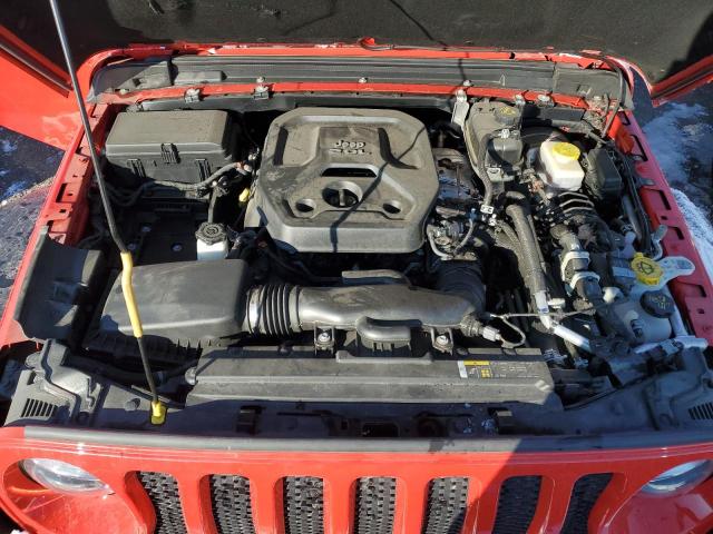 1C4HJXDN9JW316011 - 2018 JEEP WRANGLER U SPORT RED photo 12