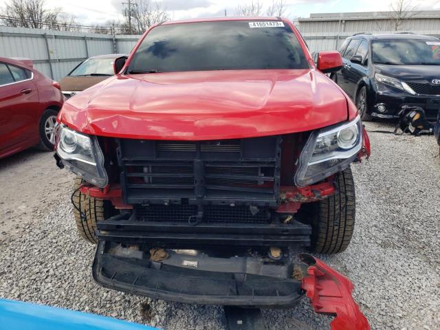 1GCGTDE38G1125218 - 2016 CHEVROLET COLORADO Z71 RED photo 5