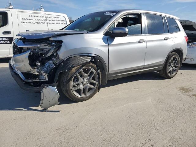 5FNYF7H52NB006806 - 2022 HONDA PASSPORT EXL SILVER photo 1