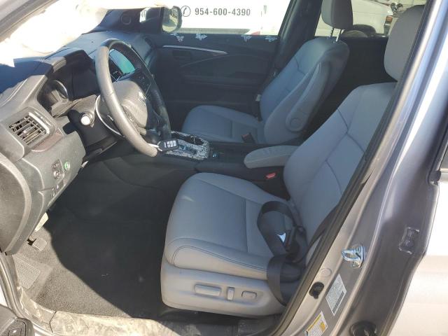 5FNYF7H52NB006806 - 2022 HONDA PASSPORT EXL SILVER photo 7