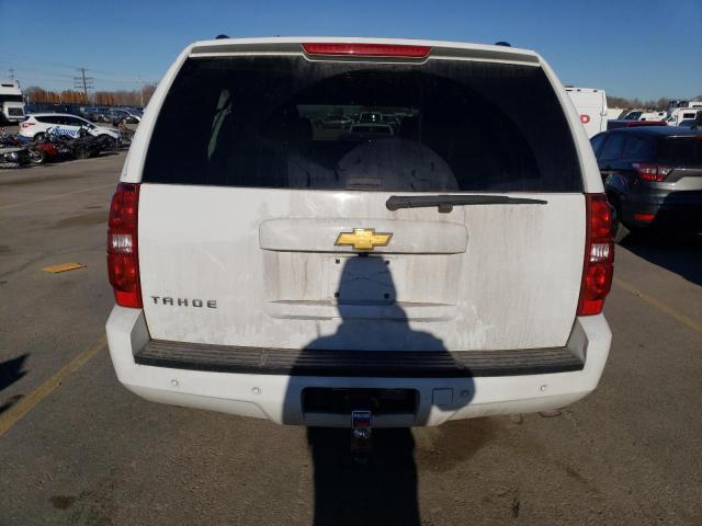 1GNSCBE00ER201038 - 2014 CHEVROLET TAHOE C1500 LT WHITE photo 6