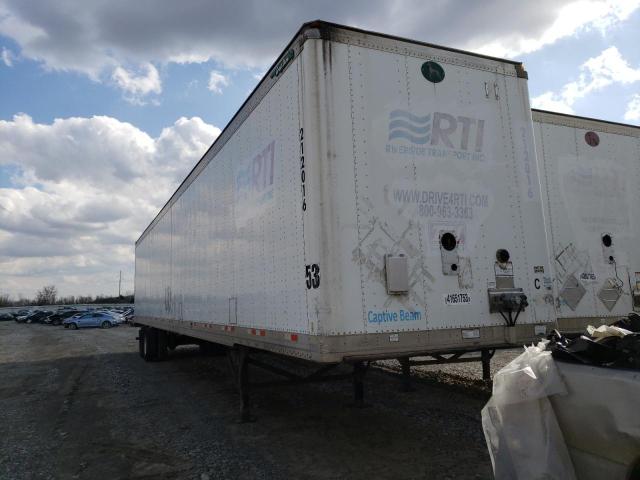 1GRAA0620CJ634469 - 2012 GREAT DANE TRAILER DRY 53FT WHITE photo 1