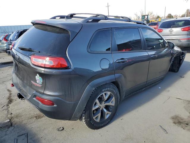 1C4PJMBS2EW240771 - 2014 JEEP CHEROKEE TRAILHAWK 棕色 照片 3