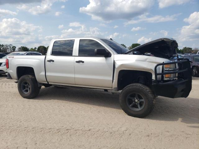 3GCUKREHXEG375170 - 2014 CHEVROLET SILVERADO K1500 LT SILVER photo 4