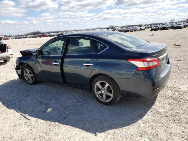 3N1AB7AP8EY315258 - 2014 NISSAN SENTRA S GRAY photo 2